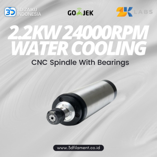 Reprap CNC Spindle Motor 2.2KW 24000 RPM Water Cooling with Bearings